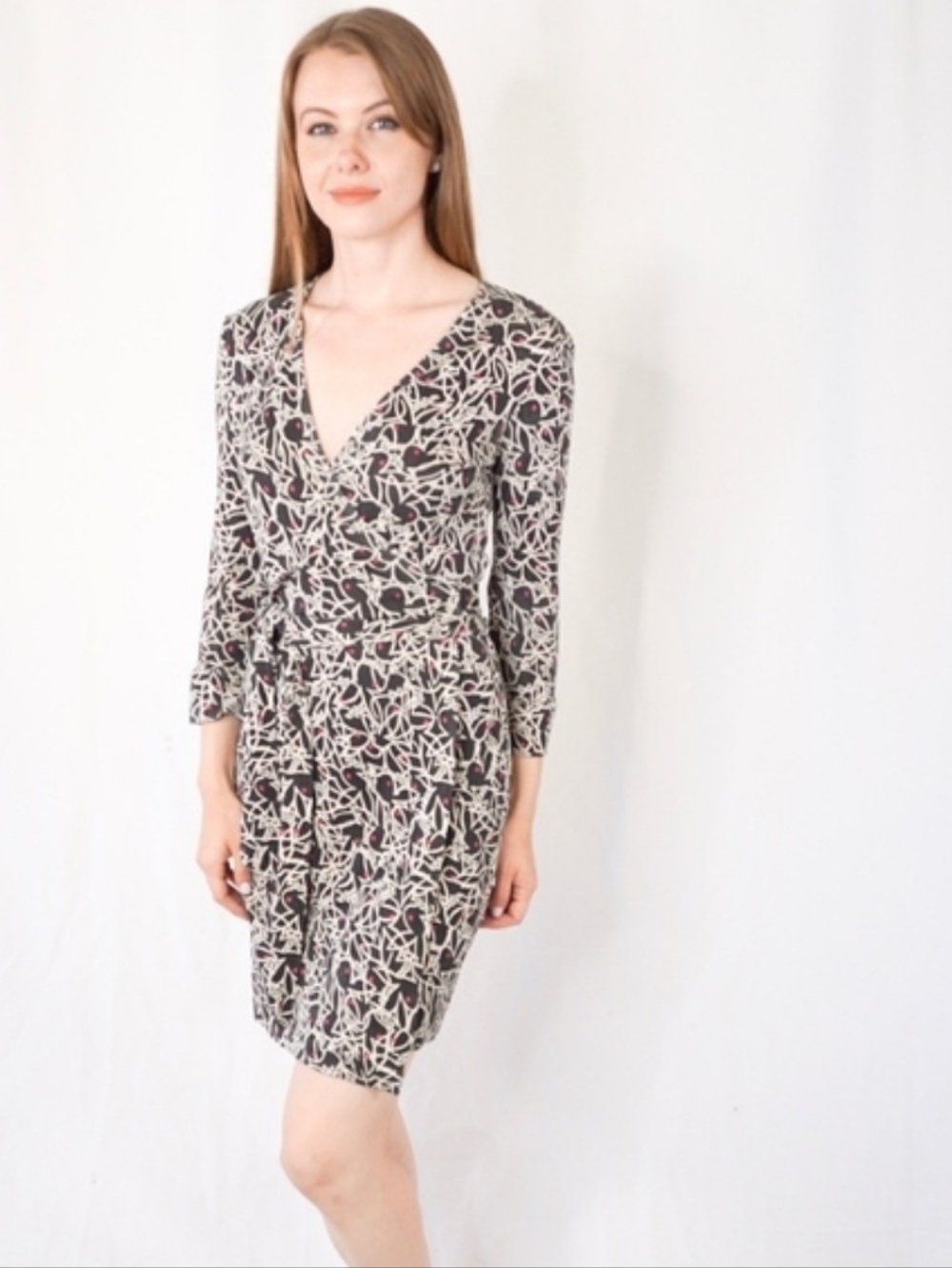 DVF Julian Mini Wrap dress